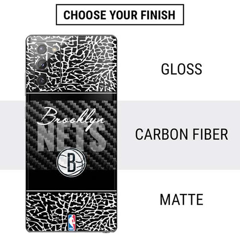 NBA Brooklyn Nets Elephant Print Galaxy Note20 5G Skin